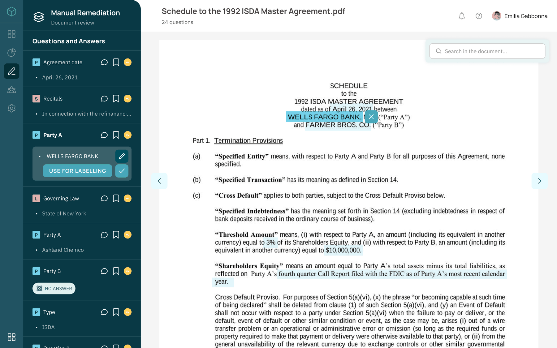 Parallel review with live status