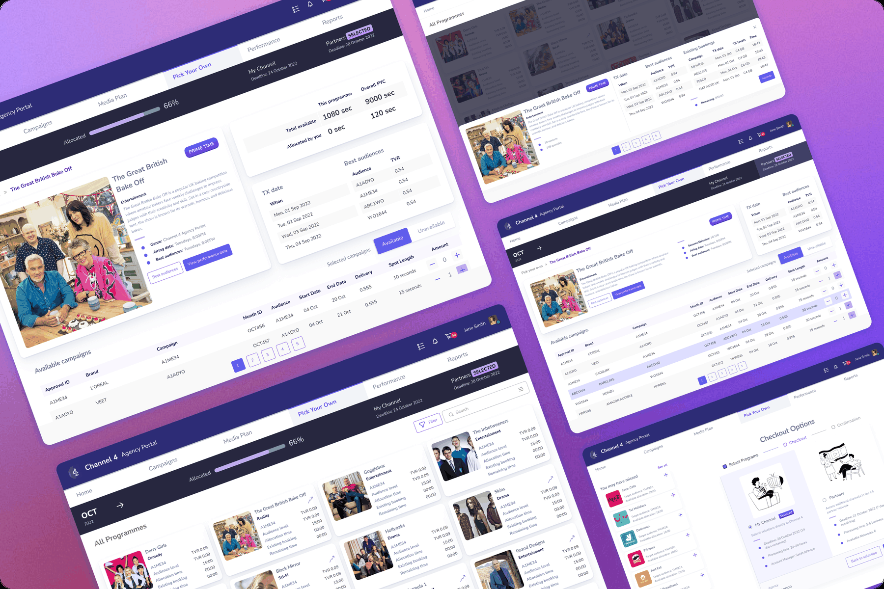 Ad booking platform